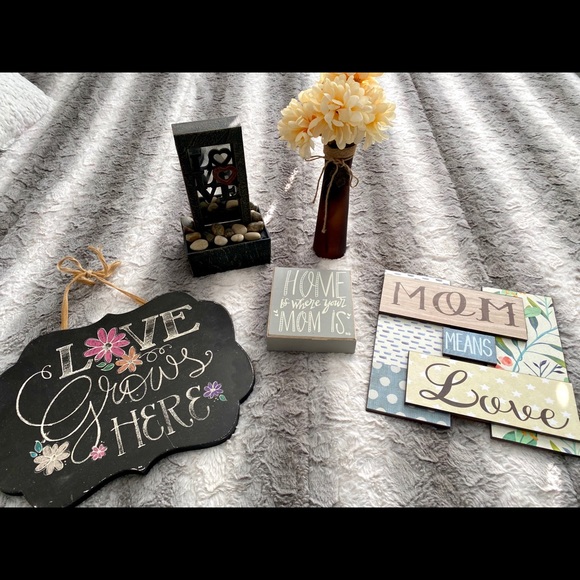 5-PIECE “MOM” THEMED HOME DECOR SET - Picture 4 of 6